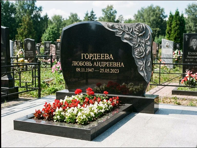 Памятник с барельефом — выполненная работа 16 в Набережных Челнах