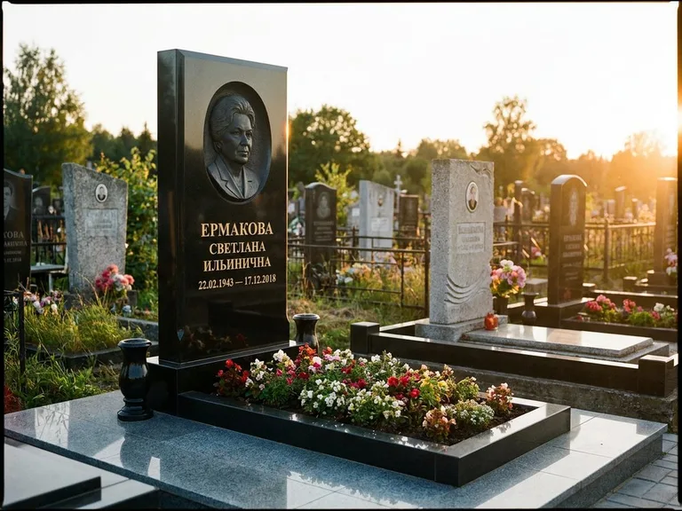 Памятник с барельефом — выполненная работа 18 в Набережных Челнах