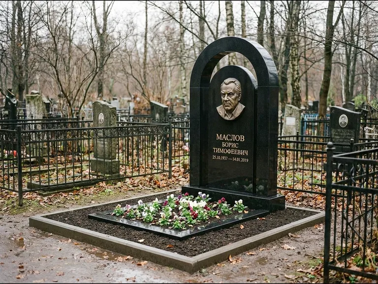 Памятник с барельефом — выполненная работа 23 в Набережных Челнах