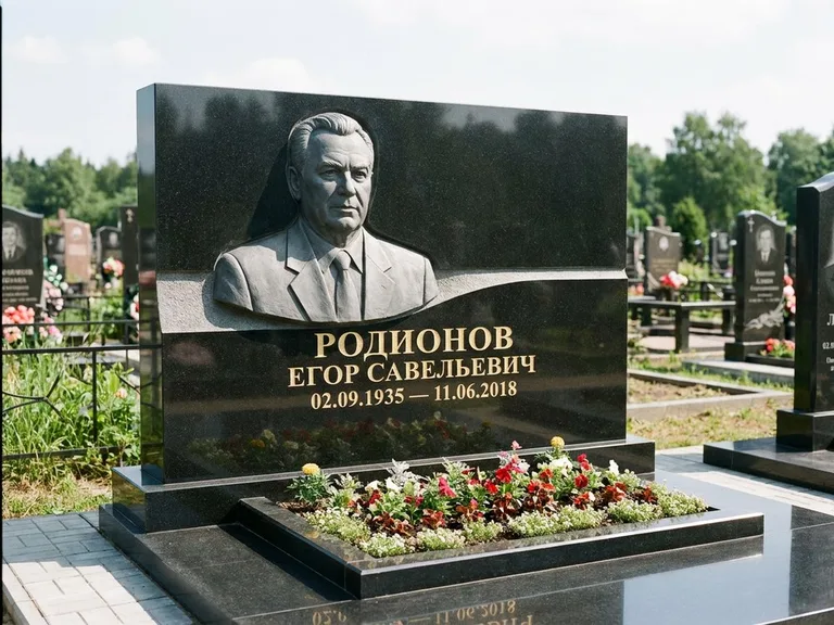 Памятник с барельефом — выполненная работа 27 в Набережных Челнах
