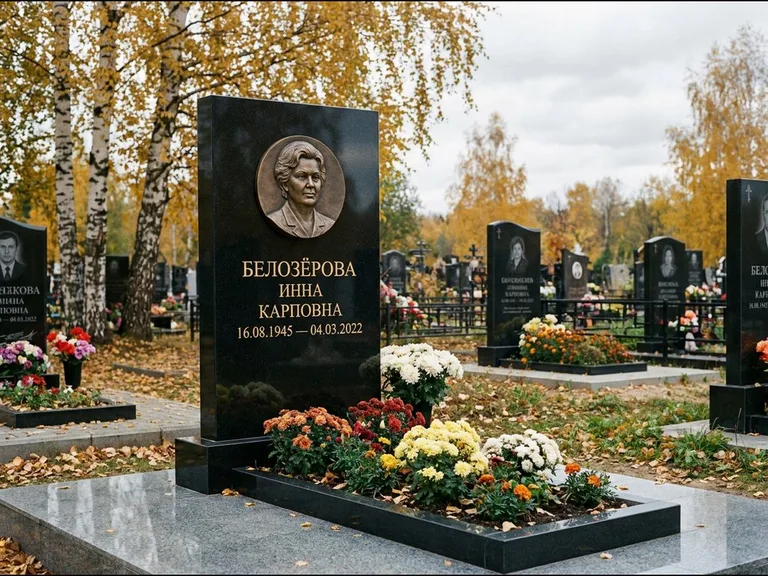 Памятник с барельефом — выполненная работа 2 в Набережных Челнах