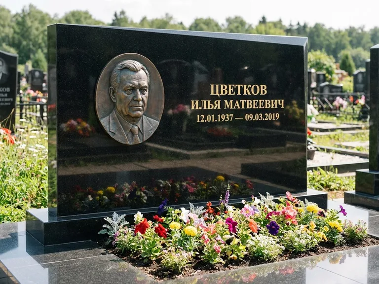 Памятник с барельефом — выполненная работа 33 в Набережных Челнах