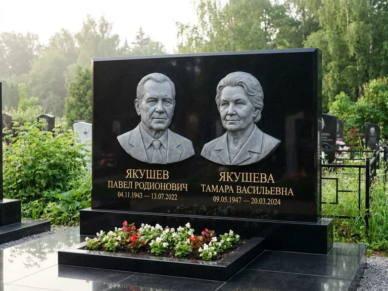 Памятник с барельефом — выполненная работа 36 в Набережных Челнах