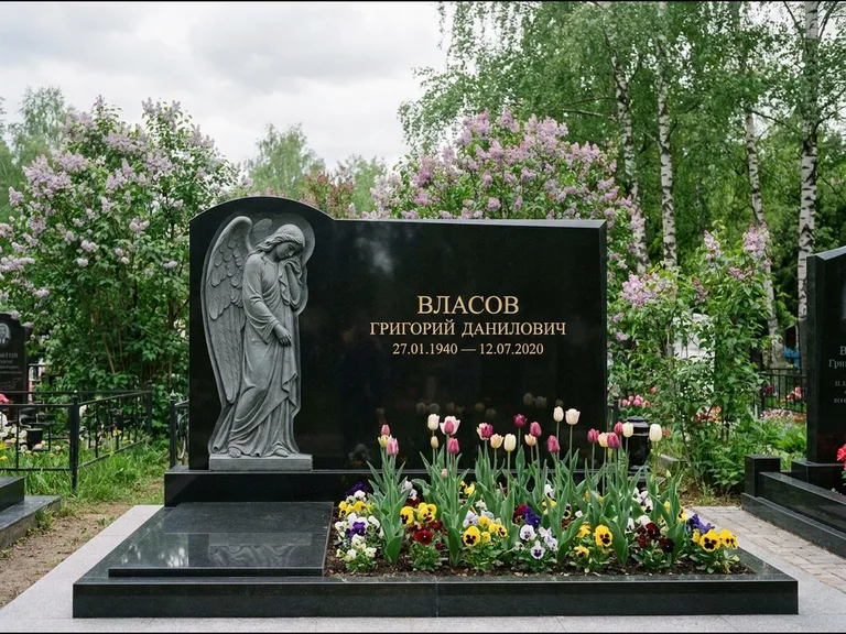 Памятник с барельефом — выполненная работа 3 в Набережных Челнах