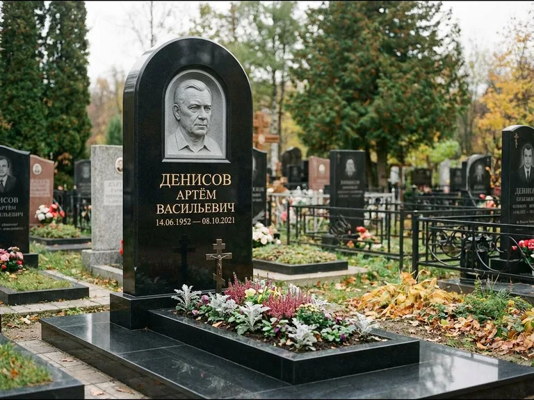 Памятник с барельефом — выполненная работа 5 в Набережных Челнах