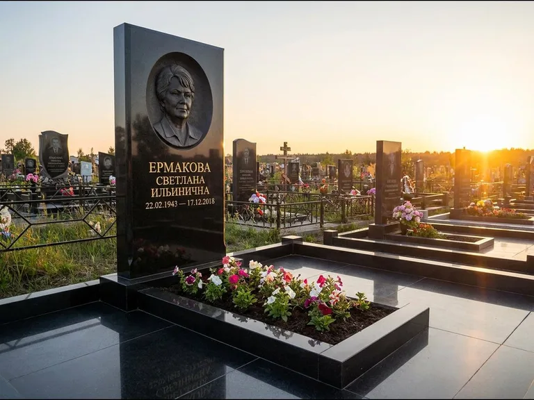 Памятник с барельефом — выполненная работа 6 в Набережных Челнах