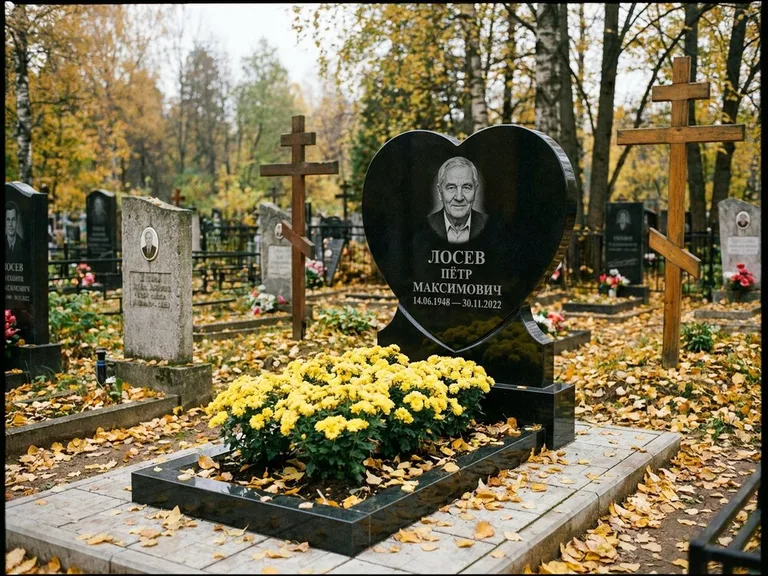 Керамический портрет пожилой женщины в Набережных Челнах