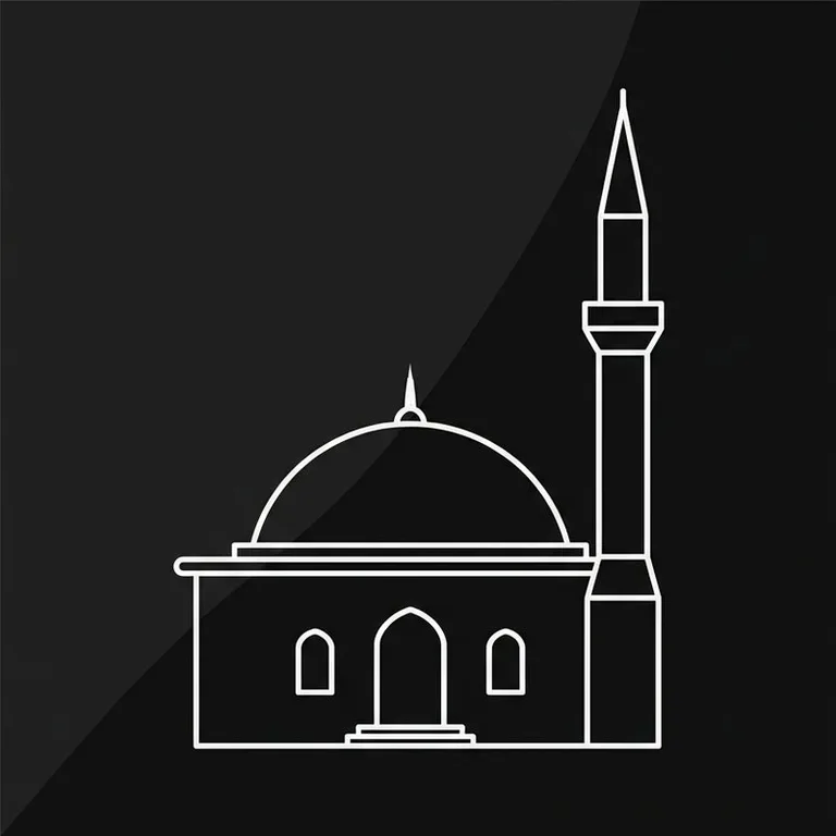 Эскиз: Одноминаретная — скромный силуэт сельской мечети в Набережных Челнах