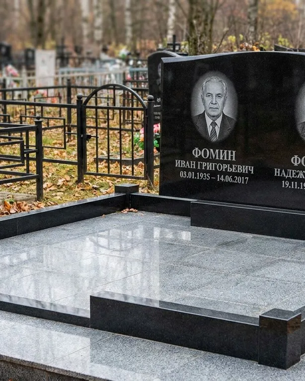 Премиум-комплекс под ключ с вазами и скамьёй в Набережных Челнах