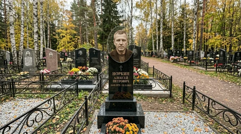 Портрет на стекле на вертикальной стеле в Набережных Челнах
