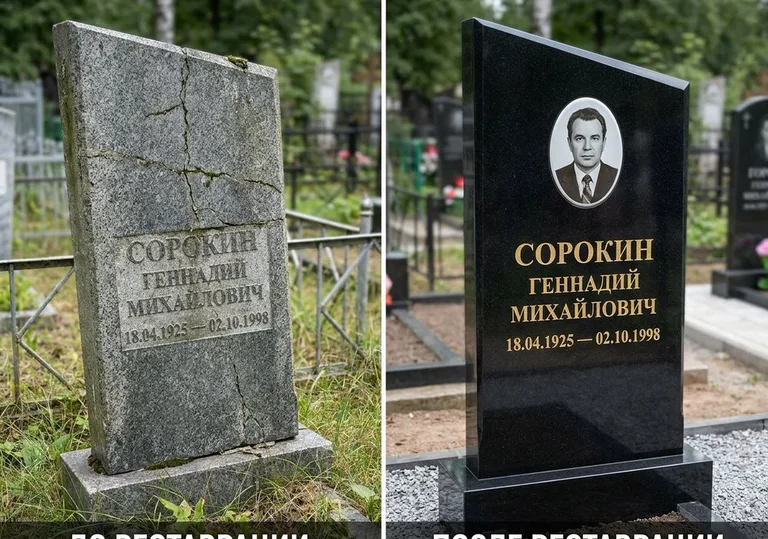Полная реставрация старого памятника: до и после в Набережных Челнах
