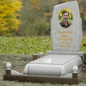 Вертикальный комбинированный памятник П121 - П121