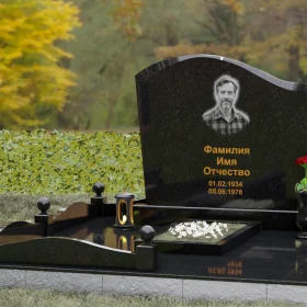 Памятник вертикальный гранитный для одного - П155