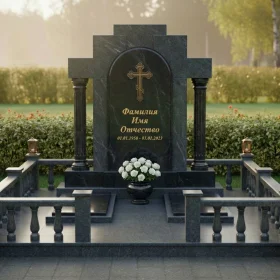 Православный элитный гранитный памятник - ПН192