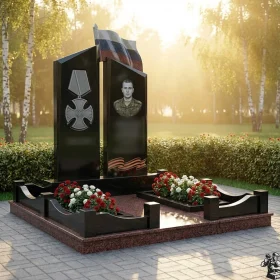 Светский гранитный памятник - ПН405