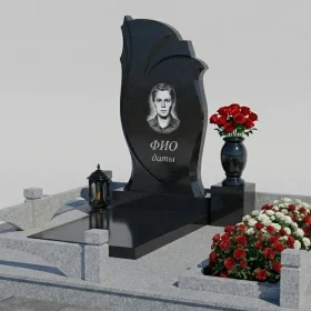 Светский гранитный памятник ПН465 без креста