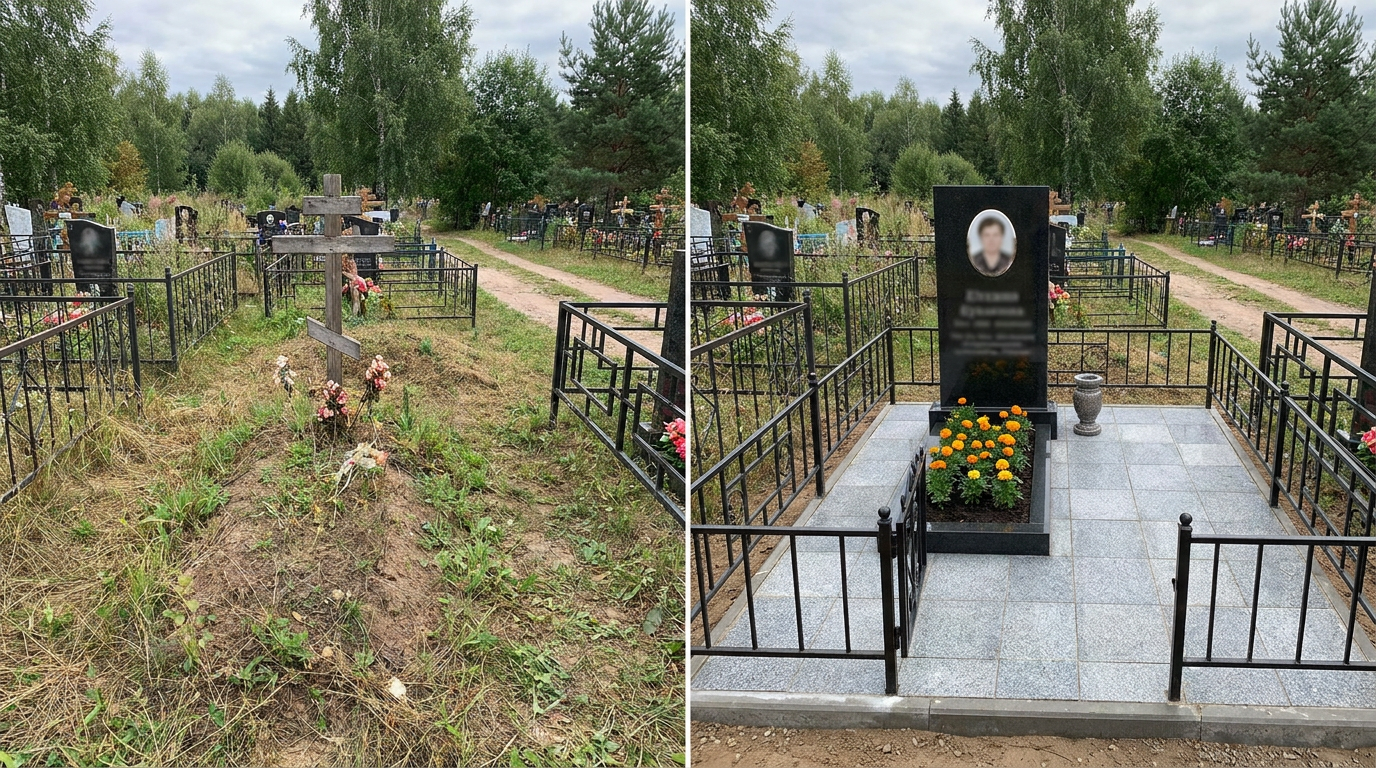 Памятник под ключ в Набережных Челнах — пример 1
