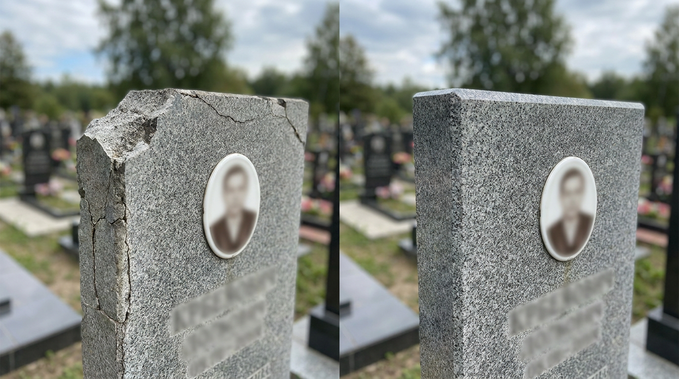 Реставрация памятника в Набережных Челнах — пример 3