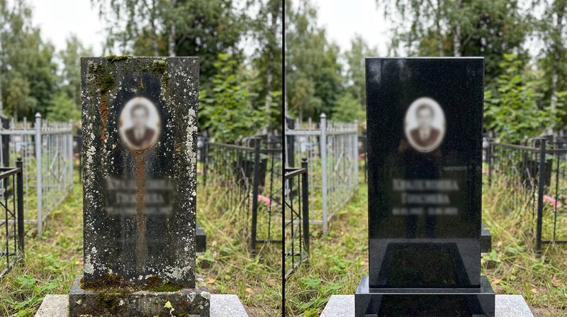 Реставрация памятника в Набережных Челнах — пример 1