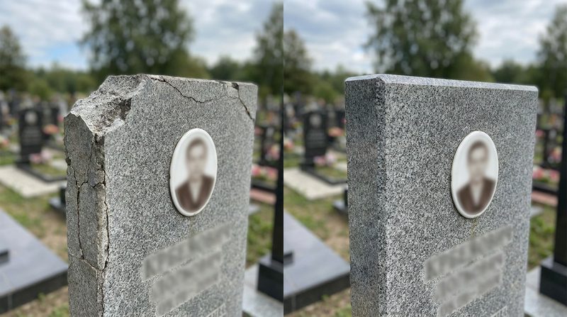 Реставрация памятника в Набережных Челнах — пример 3