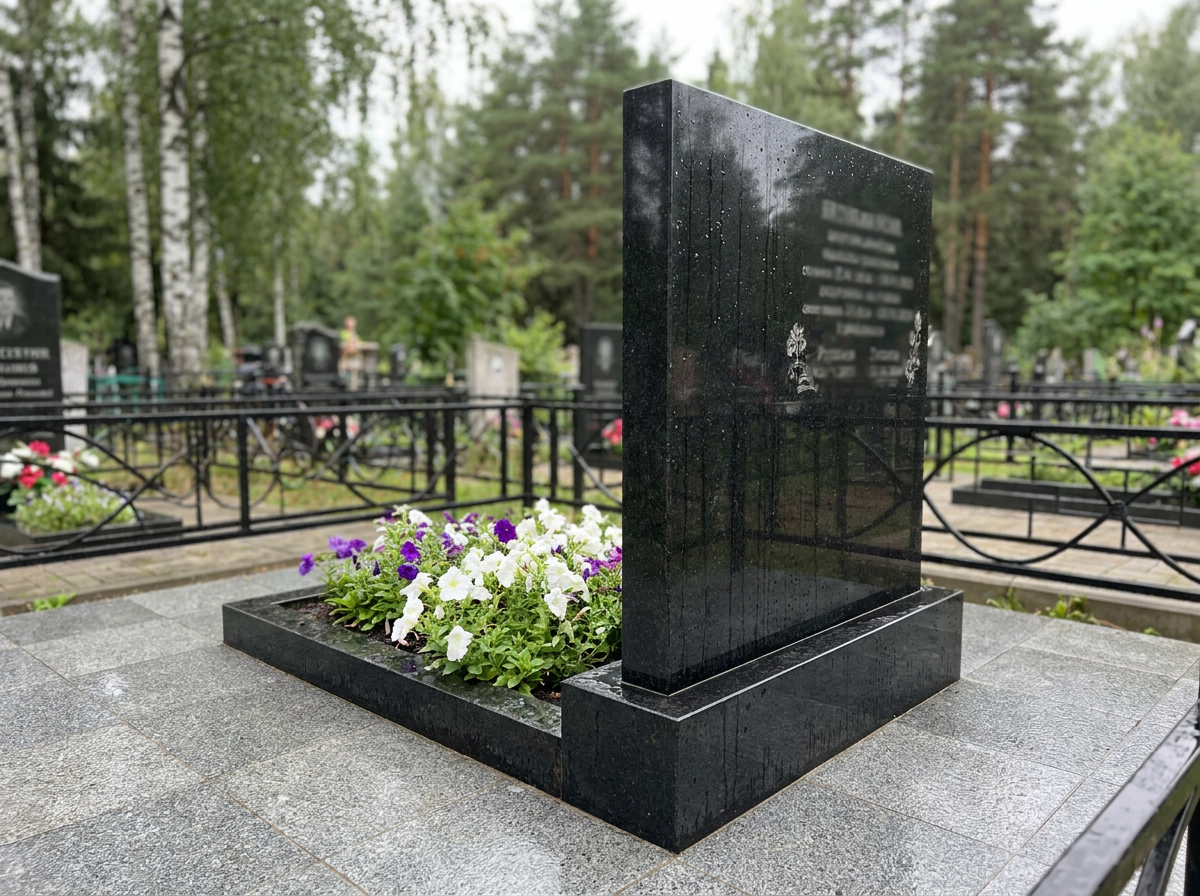 Уборка могилы в Набережных Челнах — пример 4