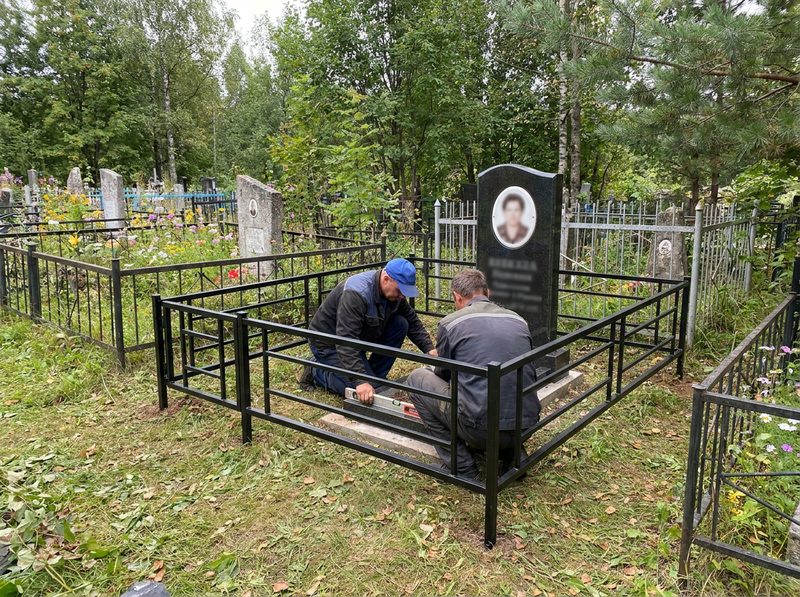Установка ограды в Набережных Челнах — пример 3